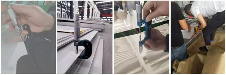 Starke Korrosionsbest&auml;ndigkeit 201 Edelstahlplatte 1000 mm-6000 mm L&auml;nge 2