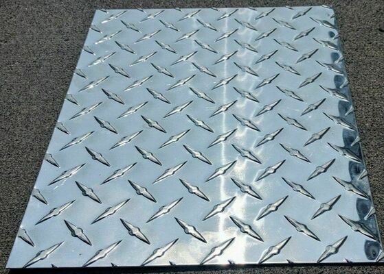 kaufen 24 x 24 12x24 polierte Aluminium-Diamond Plate Panels 3003-H22 6061-T6 Online-Herstellung