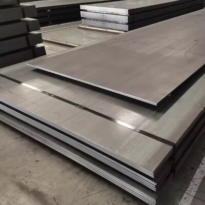 kaufen Q235B Q355 Warmgewalzte Stahlplatte aus Kohlenstoff mit einer Dicke von 6-40 mm und einer geprägten Oberfläche für Bau- und Maschinenbau Online-Herstellung