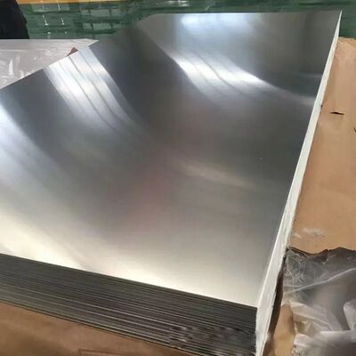 Kundenspezifischer Spiegel anodisierte Aluminiumblatt überziehen 6061 6063 7050 7075 rohe T6