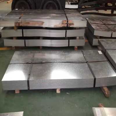 Galvanisiertes Stahlblech DX51D mit Zinkbeschichtung Z30-Z40 Kaltgewalzt Mittlerhard Regelmäßiger Spangel